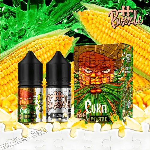 Набор для самозамеса In Bottle Puzzle Salt 30 мл (50 мг) - Corn (Кукуруза)